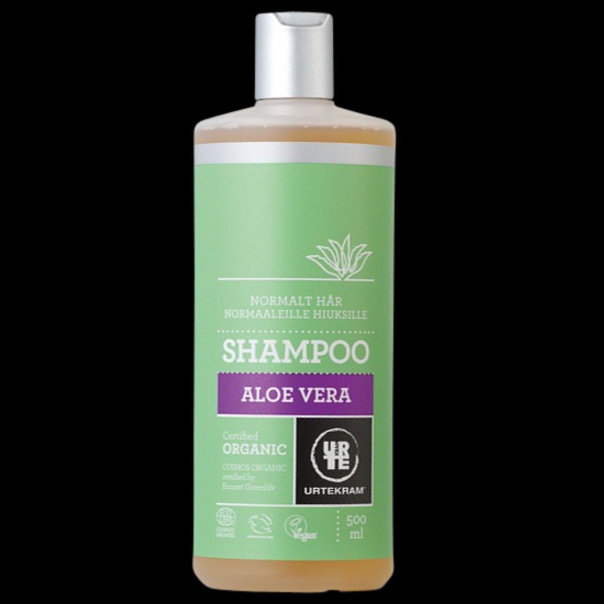 Urtekram Aloe Vera Shampoo Normal Hår 500 ml - Økologisk