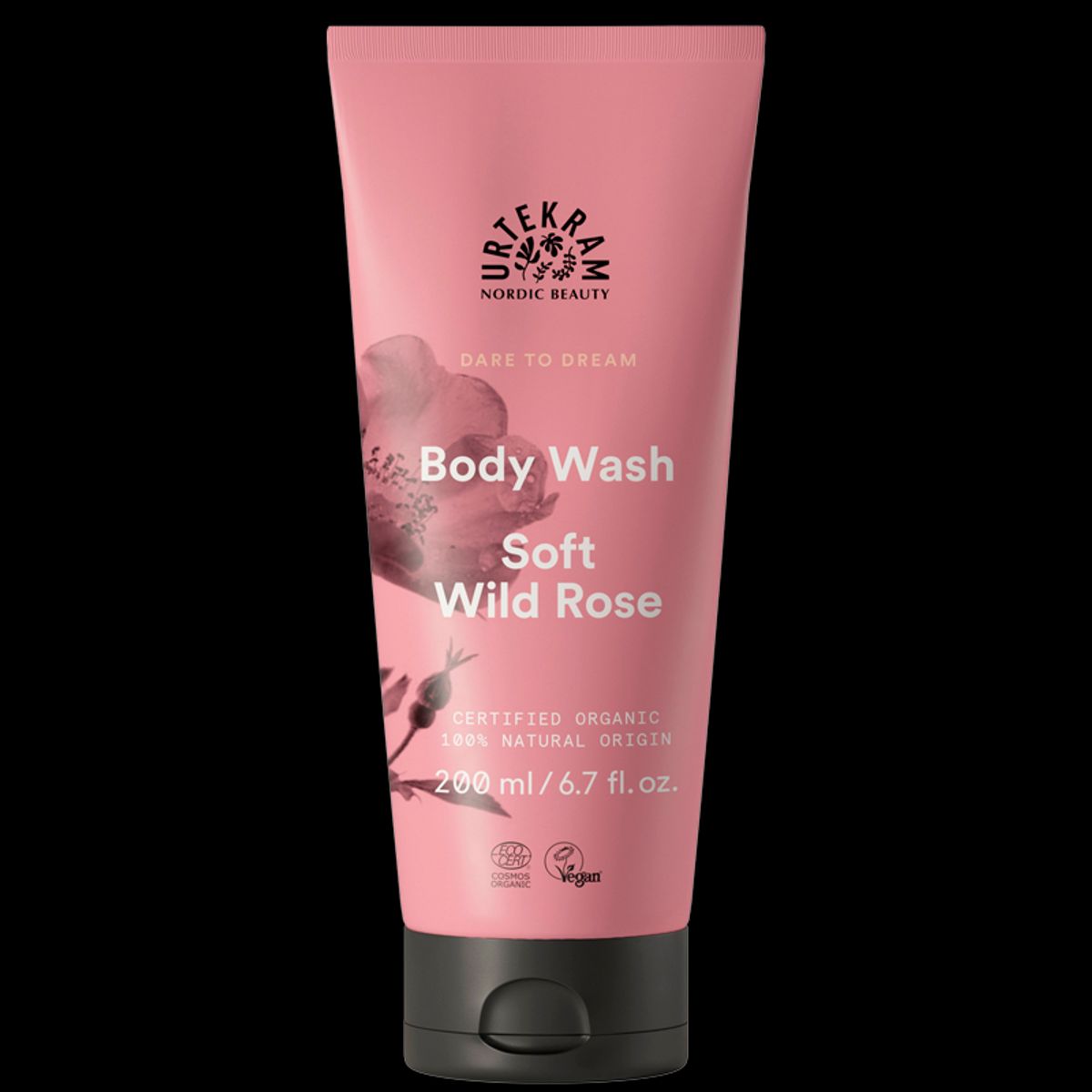 Urtekram Body Wash Soft Wild Rose (200 ml)