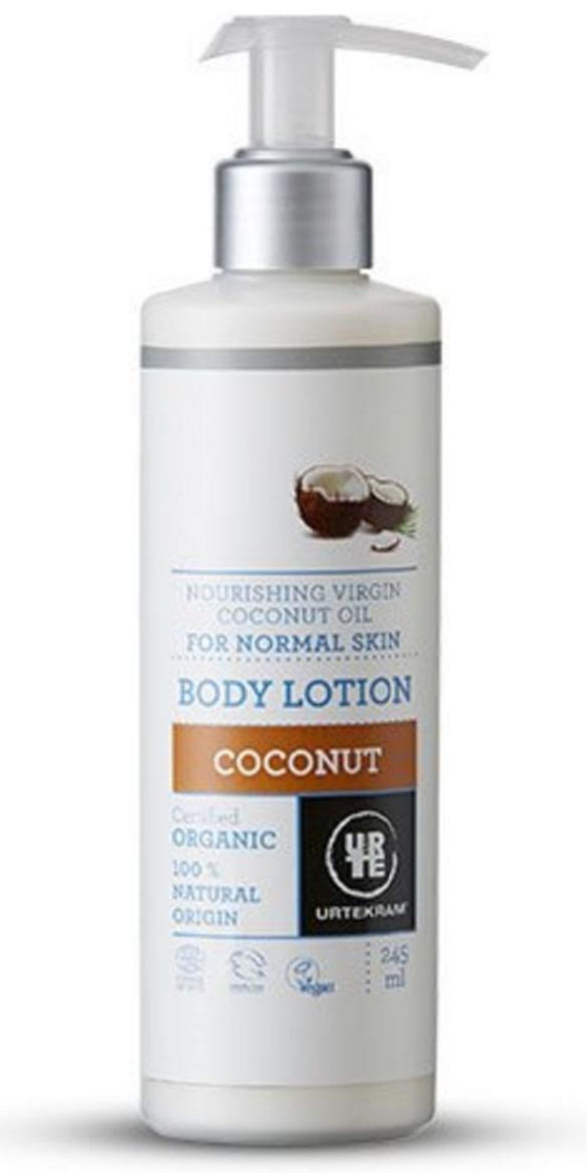 Urtekram Bodylotion coconut, 245ml.