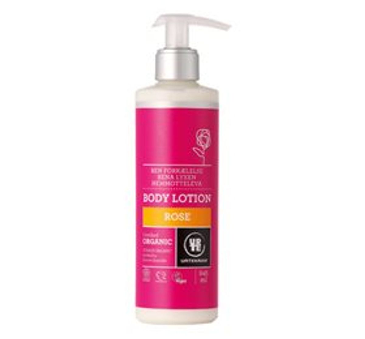 Urtekram Bodylotion Rose &bull; 245ml.