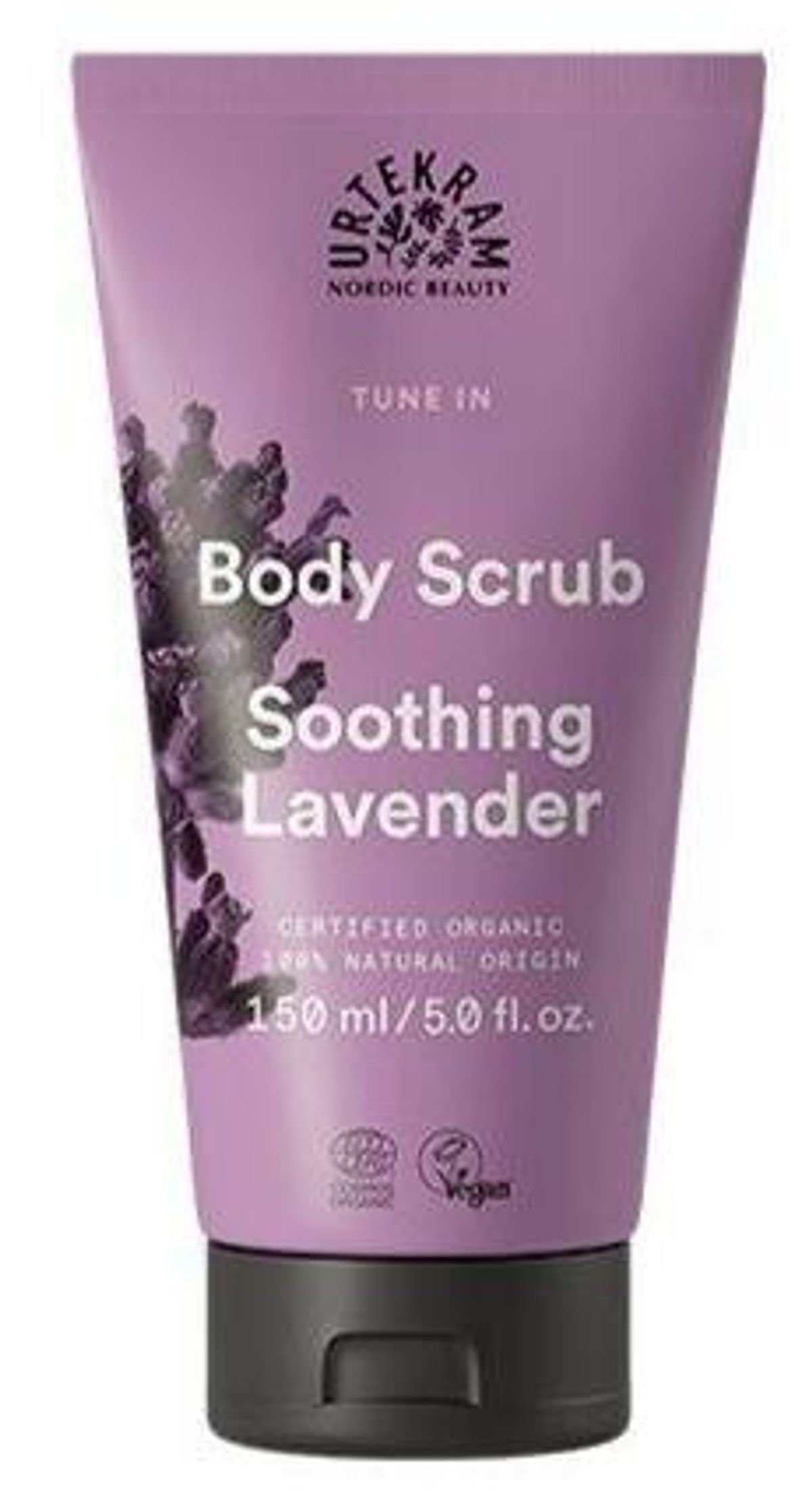 Urtekram Bodyscrub Soothing Lavender, 150 ml