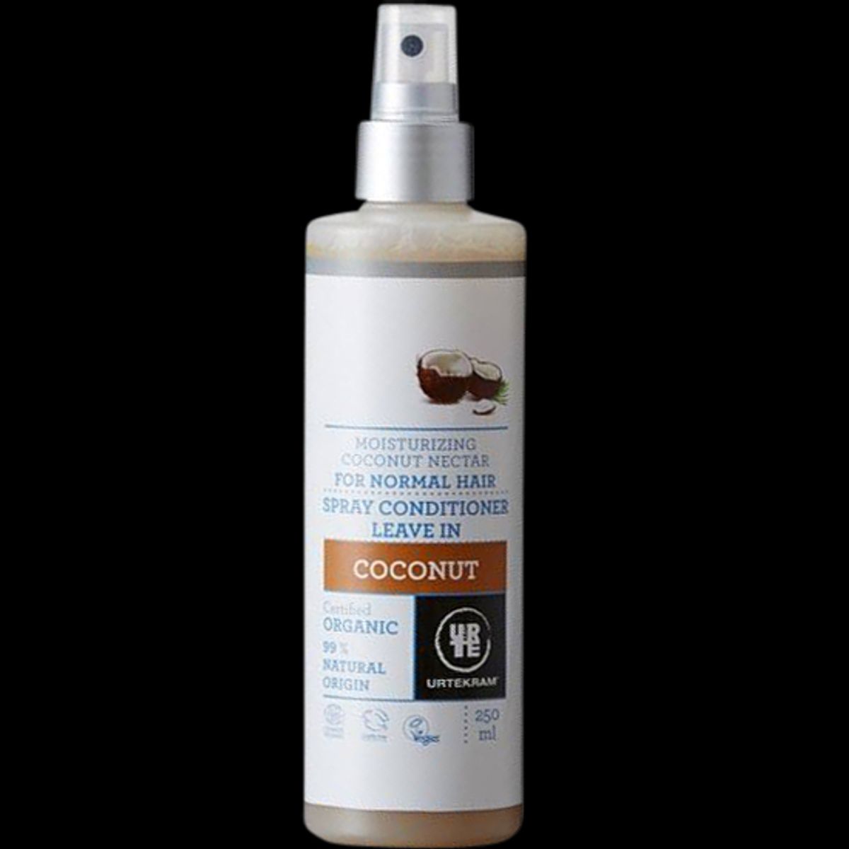 Urtekram Coconut Leave-In Spray Balsam 250 ml - Økologisk