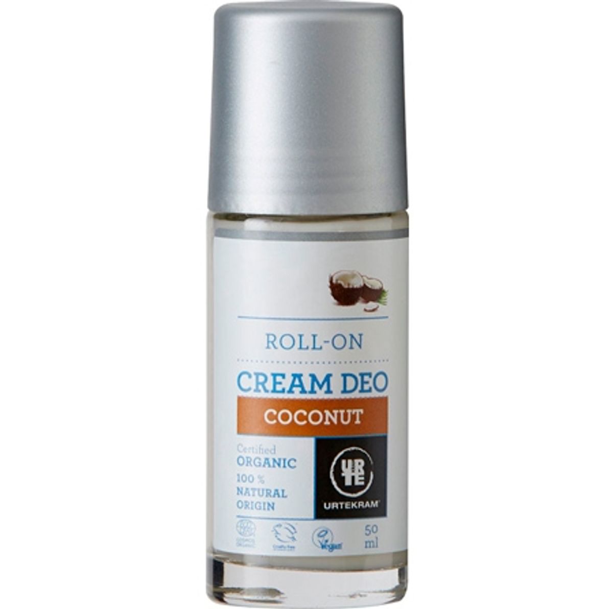 Urtekram Cream Deo Coconut - 50ml