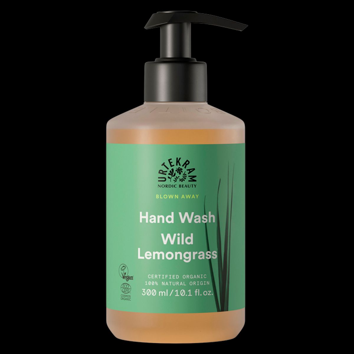 Urtekram Hand Wash Wild Lemongrass (300 ml)