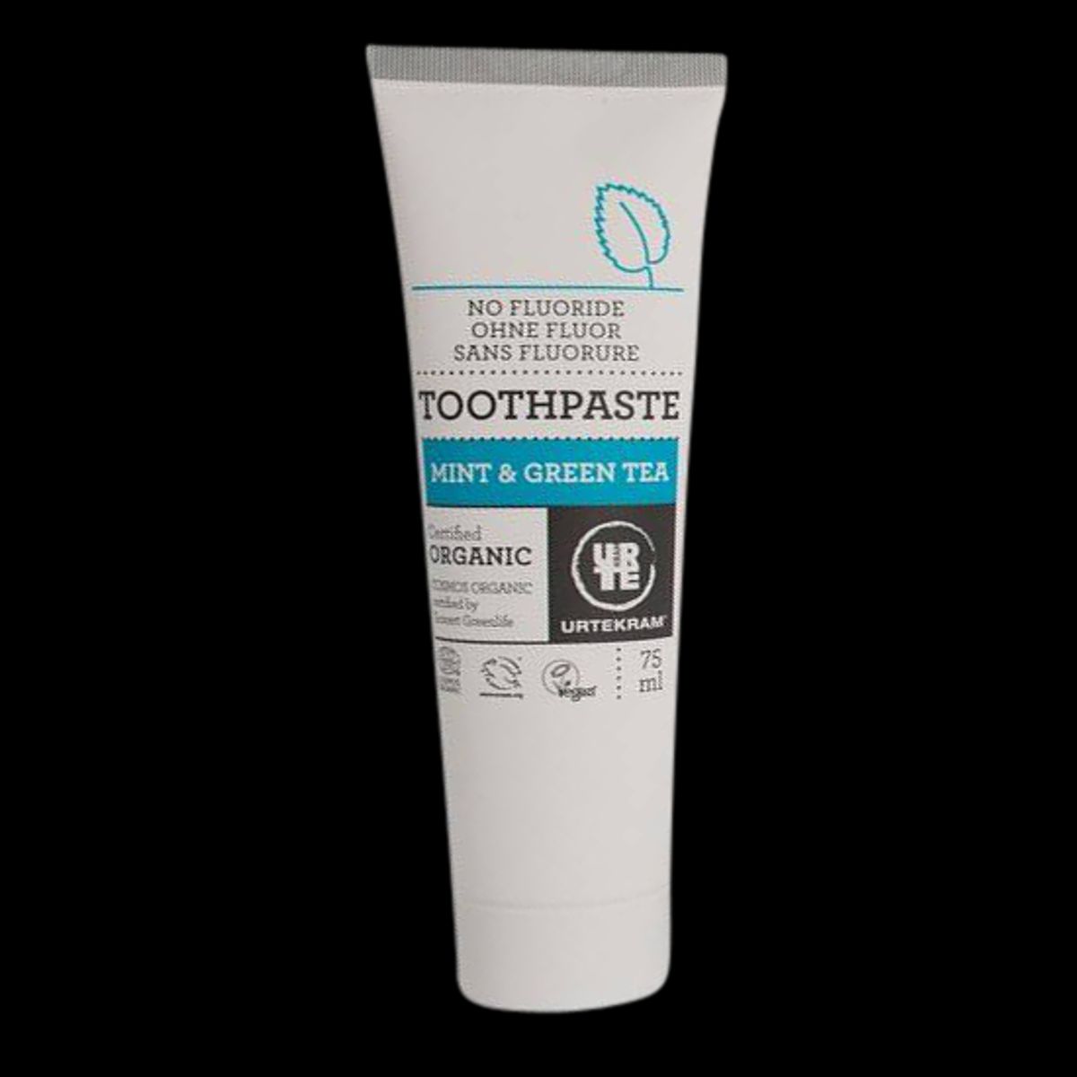 Urtekram Mint and Green Tea Toothpaste 75 ml.