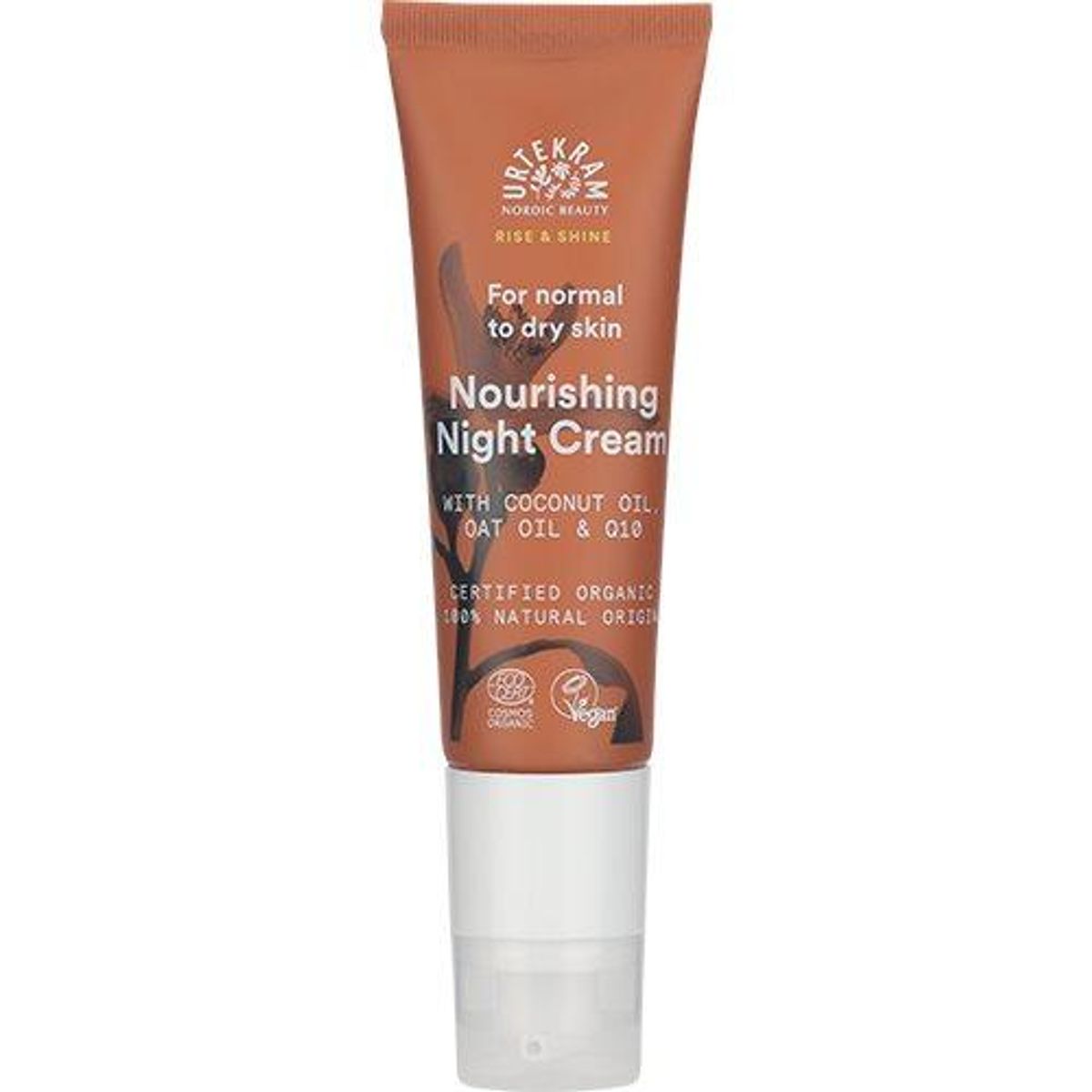 Urtekram Nourishing Night Cream Rice& Shine, 50ml