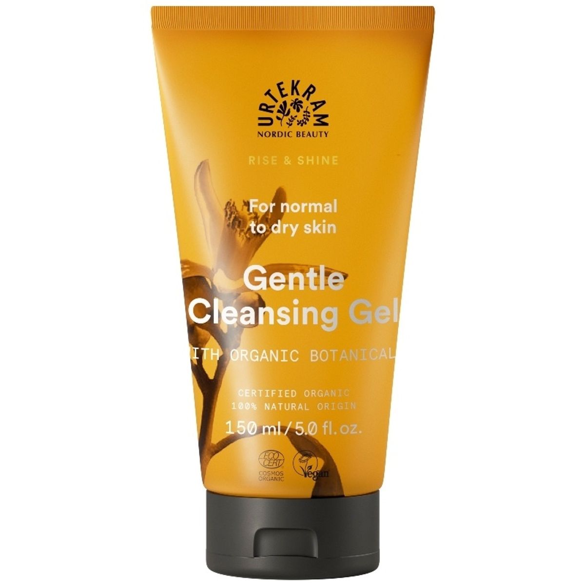 Urtekram Rise & Shine Gentle Cleansing Gel Normal To Dry 150 ml