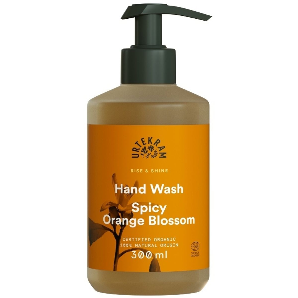 Urtekram Rise & Shine Hand Wash Spicy Orange Blossom 300 ml