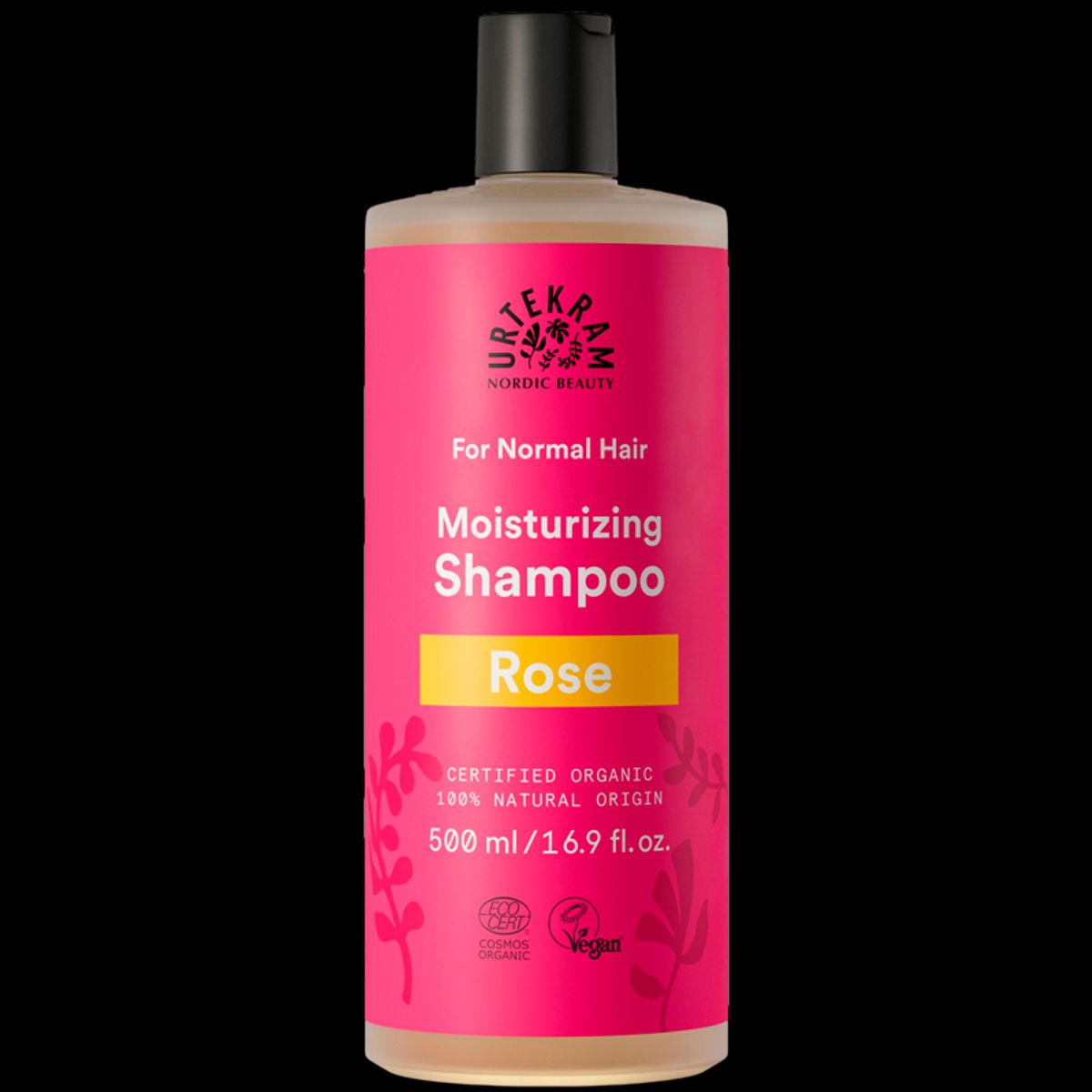 Urtekram Rose Shampoo Normal Hår 500 ml - Økologisk