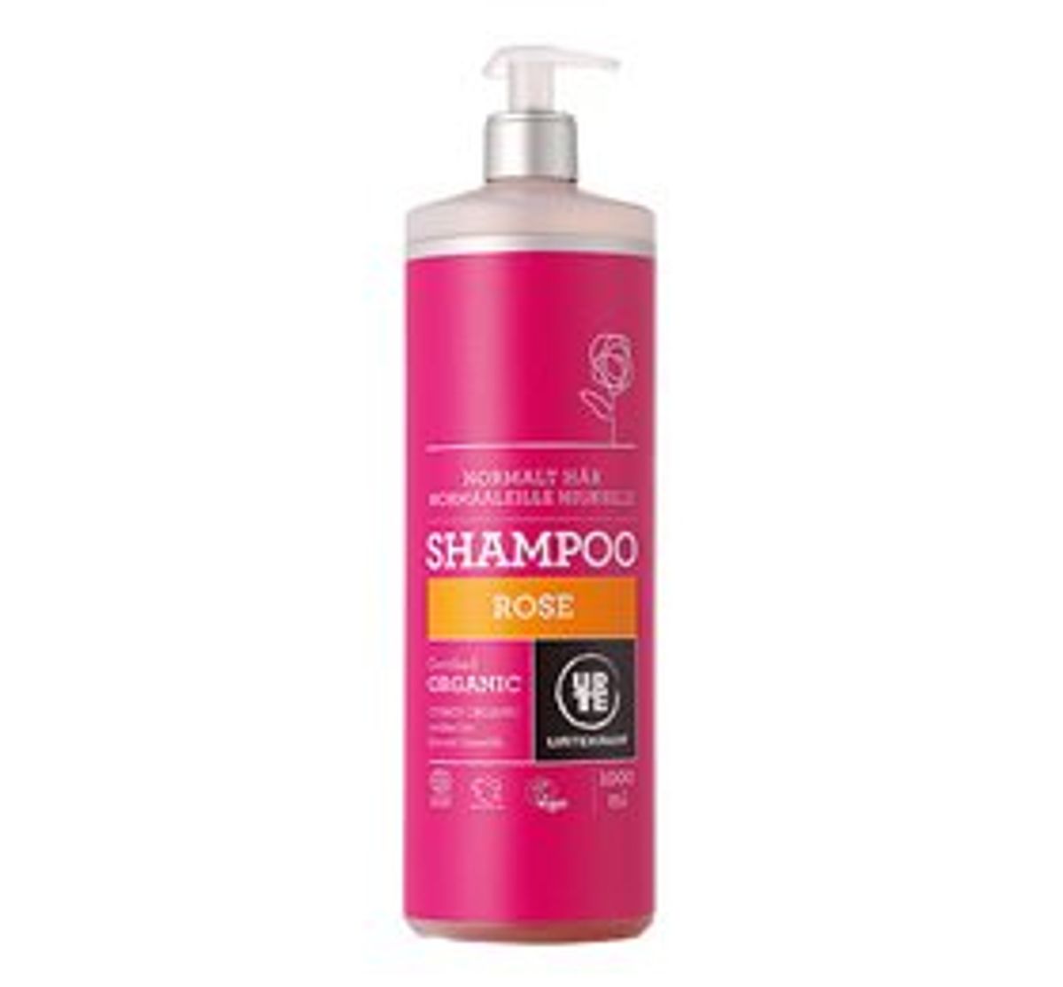 Urtekram Shampoo Rose &bull; 1L