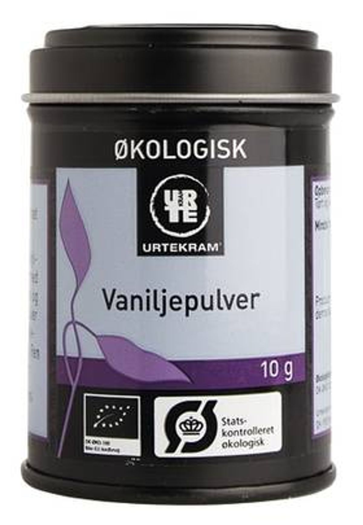 Urtekram Vaniljepulver Ø &bull; 10 g.