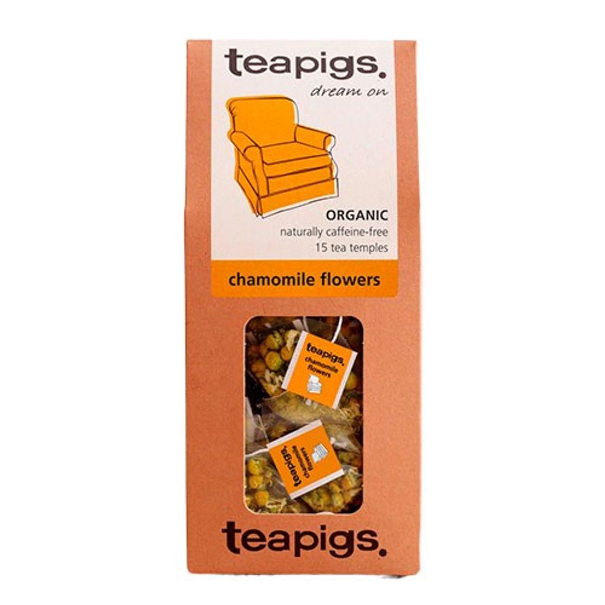 Urtete Kamilleblomster Økologisk - 15 breve - Teapigs