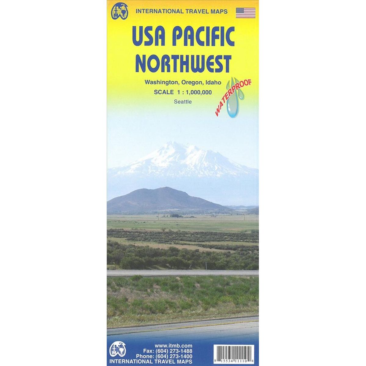 Usa Pacific Northwest: Washington, Oregon & Idaho - Itmb - English Book