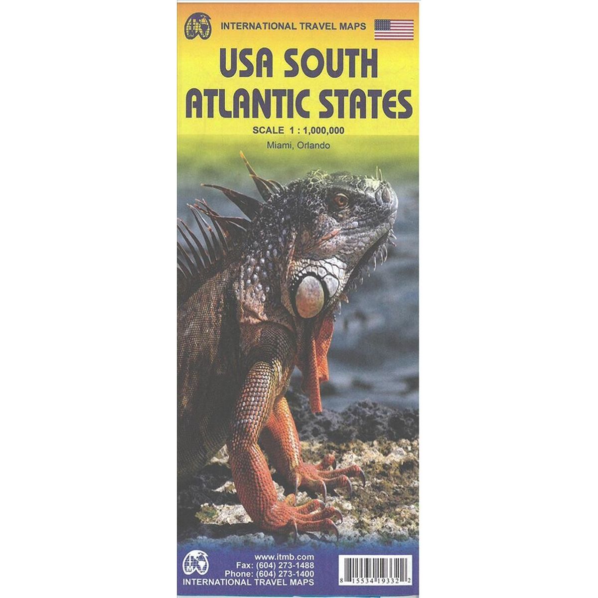 Usa South: Atlantic States - Itmb - English Book