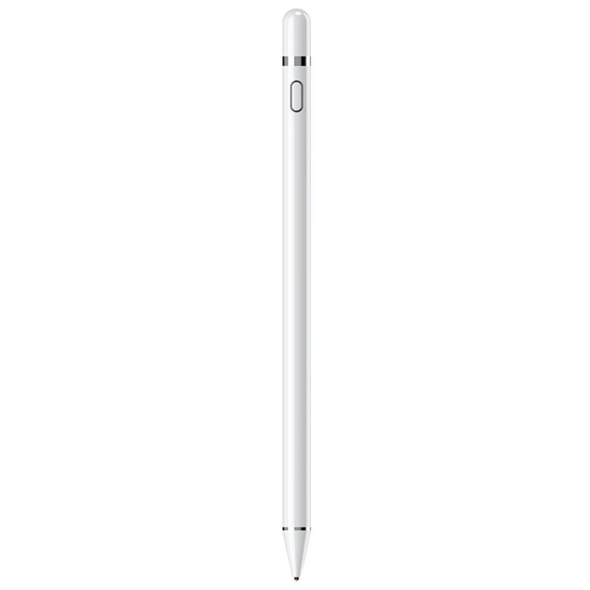 USAMS - Kapacitiv stylus/touch pen i aluminium - Batteritid 8 TIMER