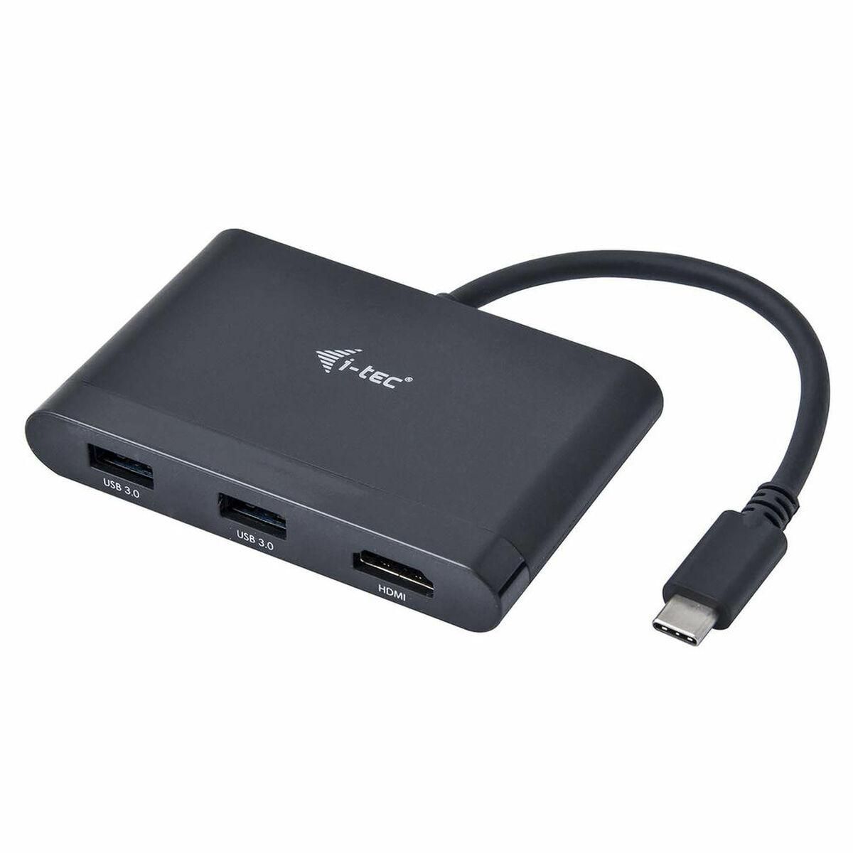 USB-adapter i-Tec C31DTPDHDMI Sort