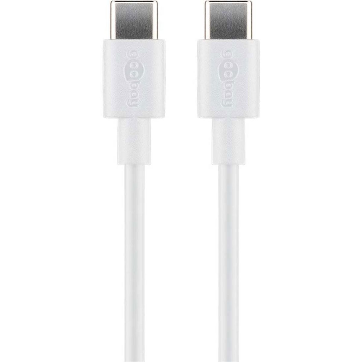 USB-C Kabel - 3.0A - 2m - Hvid - Universal (51244)