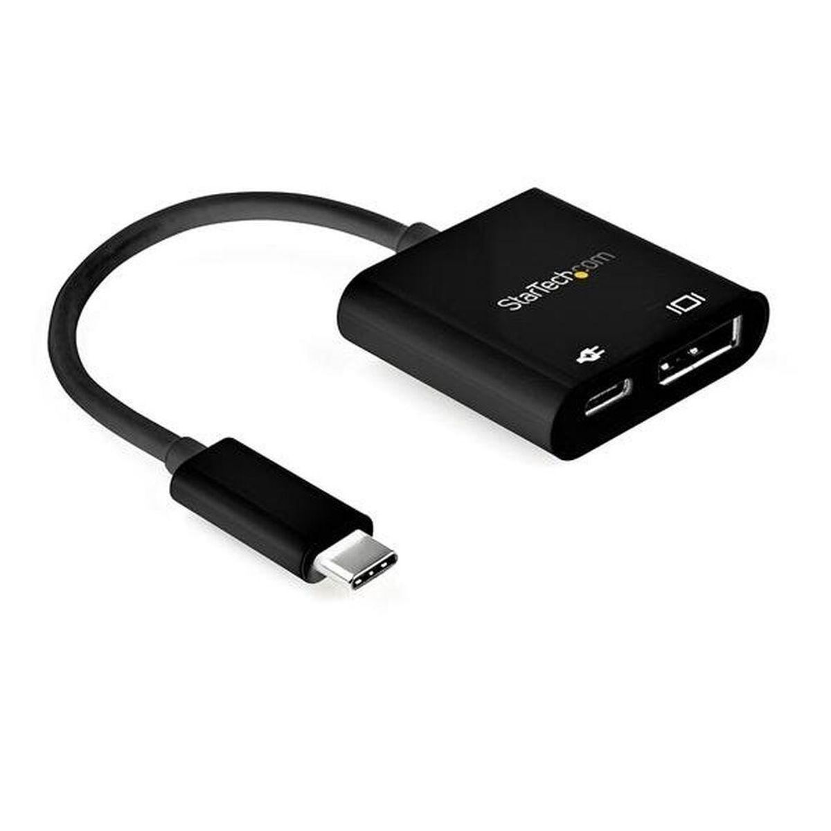 USB C til DisplayPort-adapter Startech CDP2DP14UCPB Sort