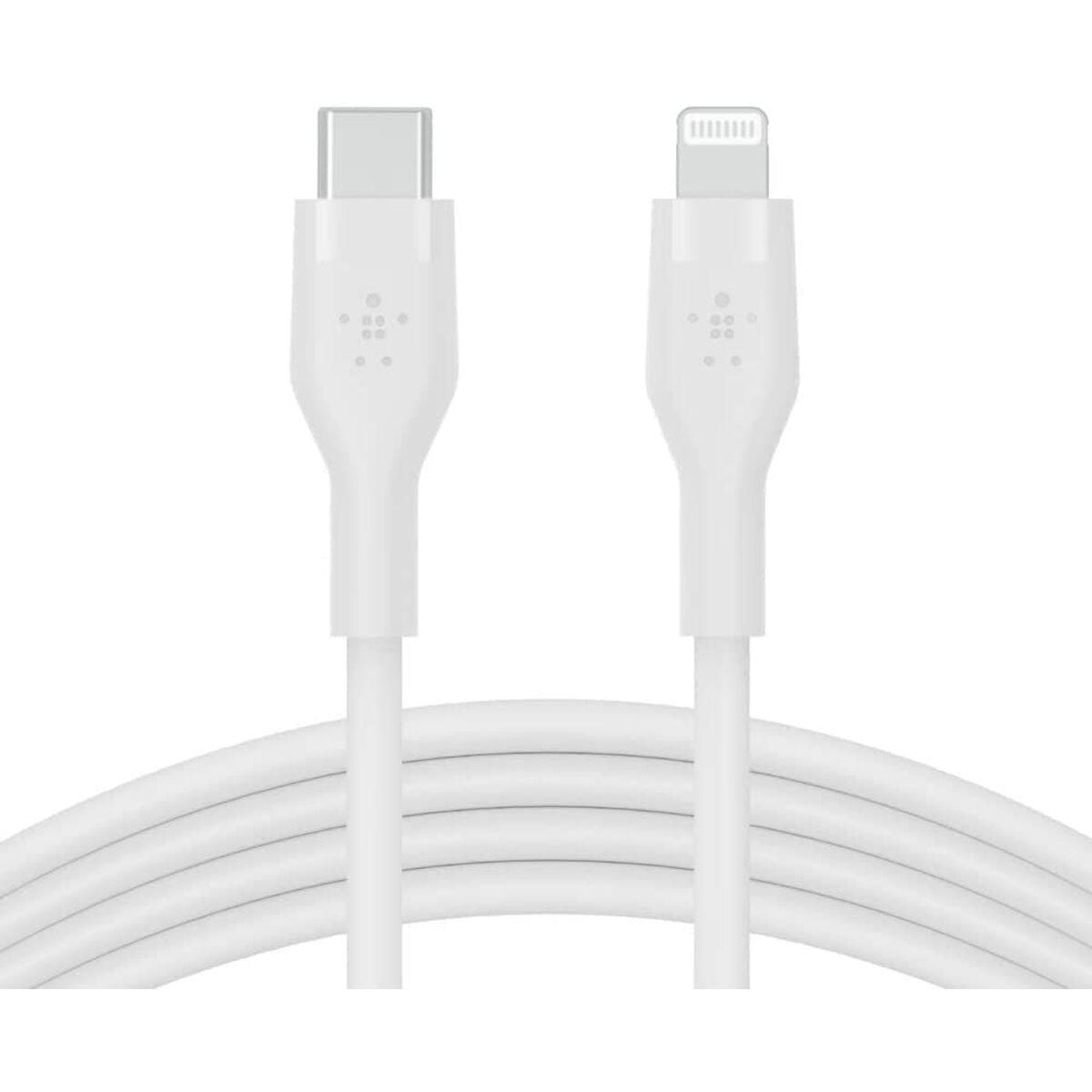 USB-C til Lightning-kabel Belkin CAA009BT1MWH 1 m Hvid