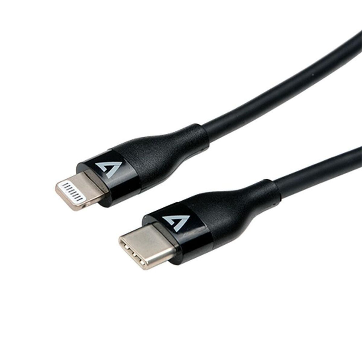 USB-C til Lightning-kabel V7 V7USBCLGT-1M Sort