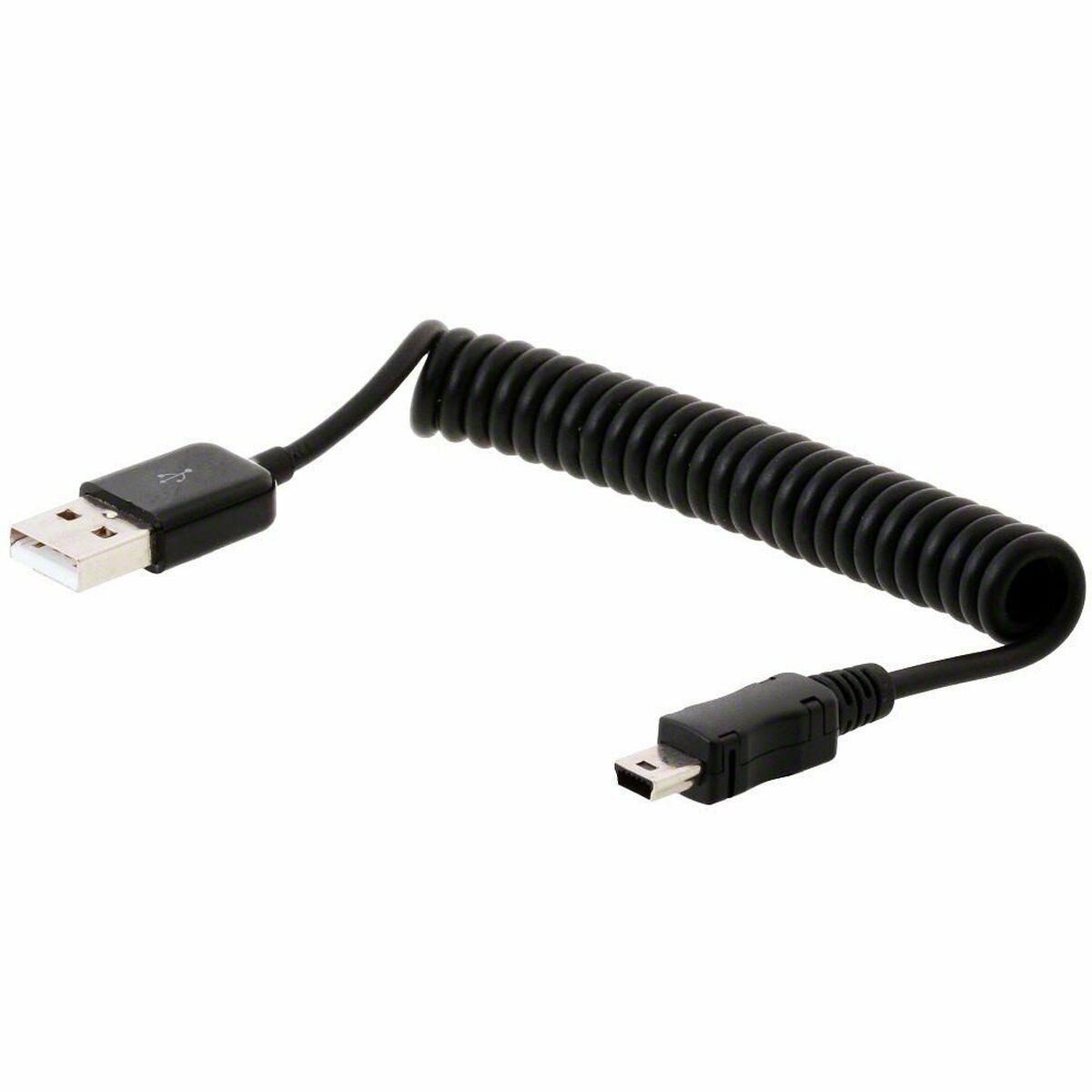 USB-kabel Sort (OUTLET A+)