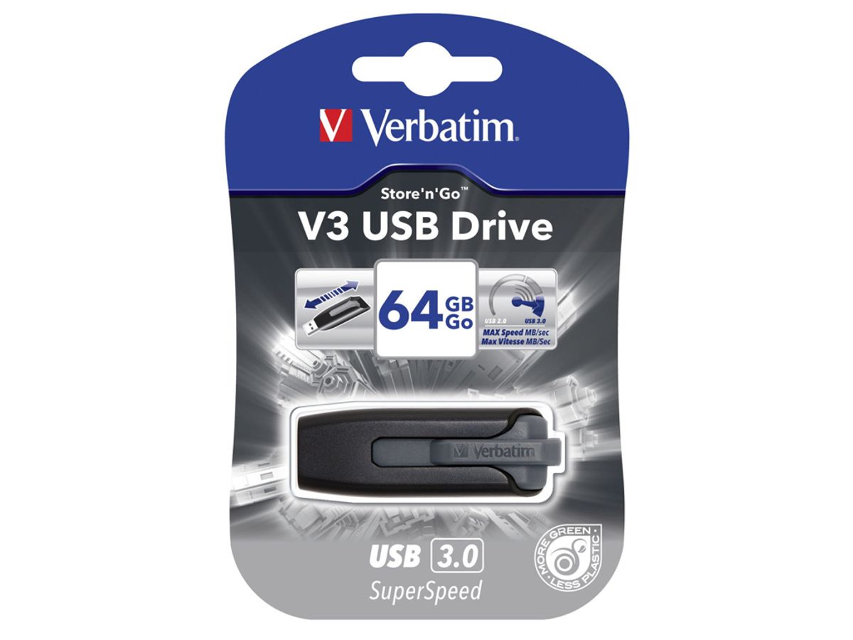 USB Nøgle 3.0 V3 64 gb