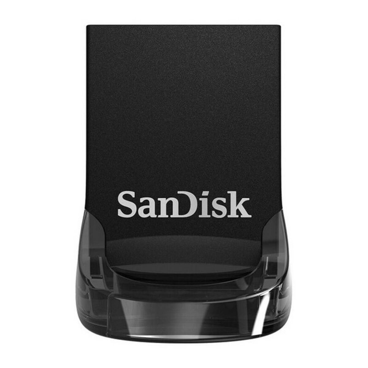 USB stick SanDisk SDCZ430-G46 USB 3.1 Sort USB-stik 128 GB