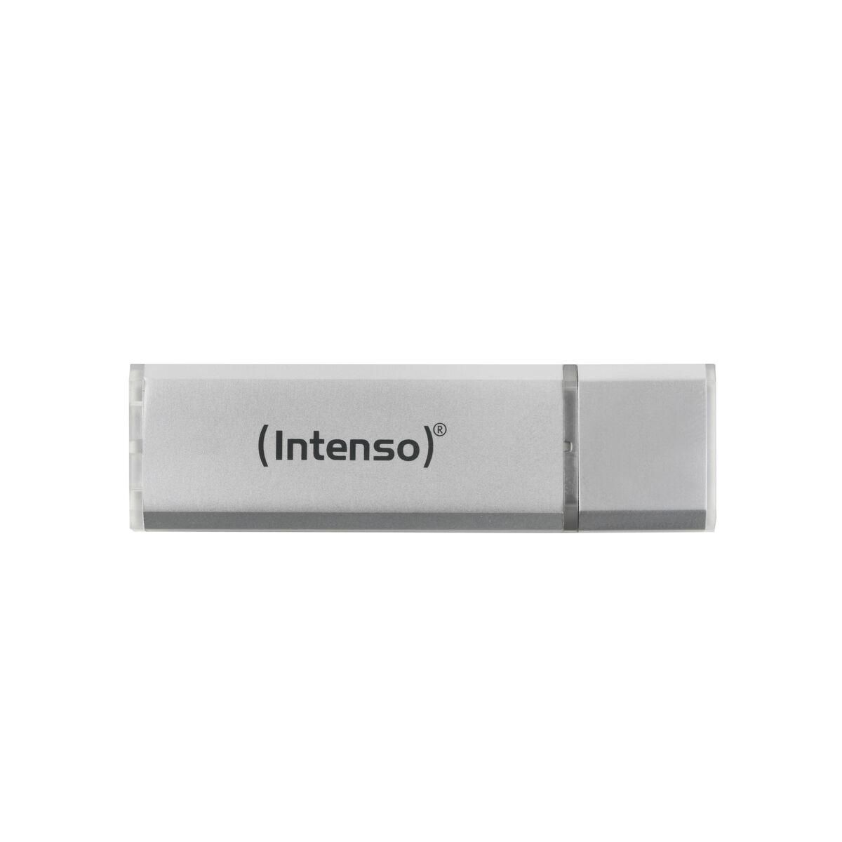 USB-stik INTENSO Alu Line Sølv 16 GB