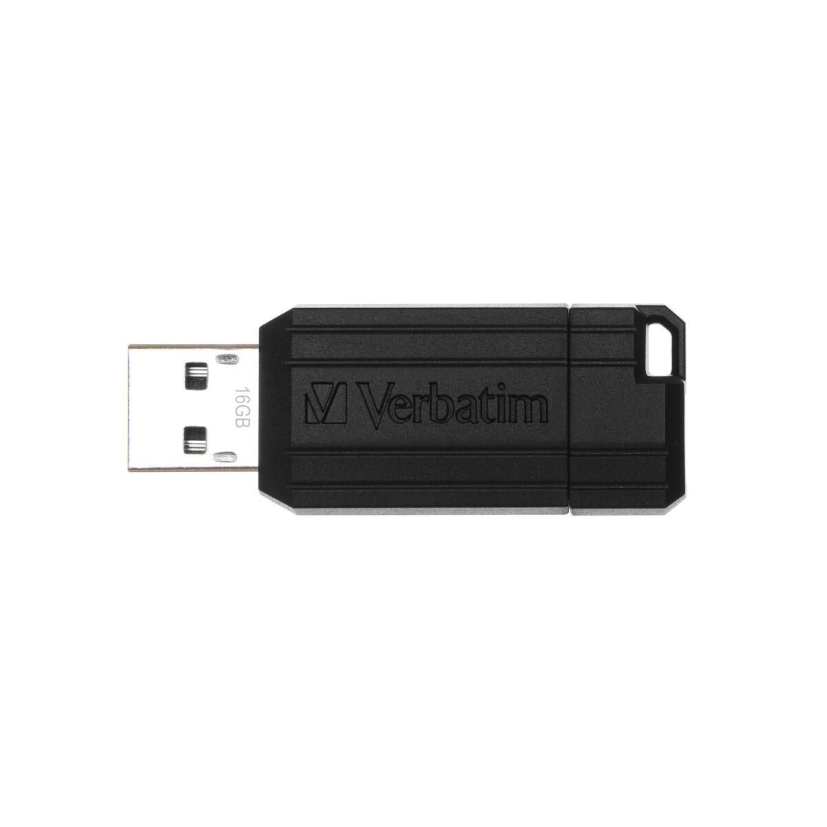 USB-stik Verbatim 49063 Nøglesnor Sort