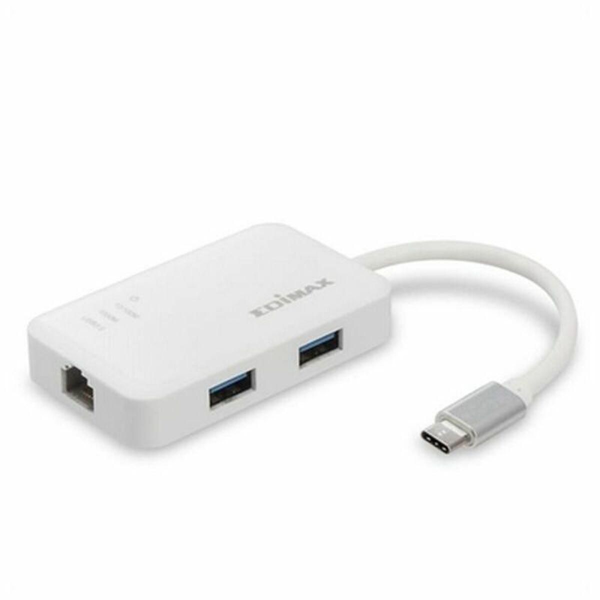 USB til ethernet-adapter Edimax EU-4308 USB 3.0