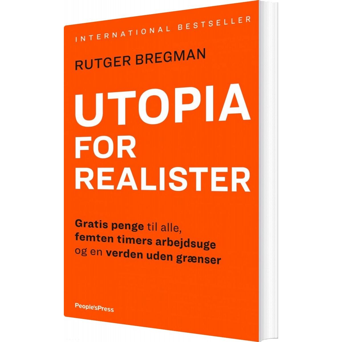 Utopia For Realister - Rutger Bregman - Bog