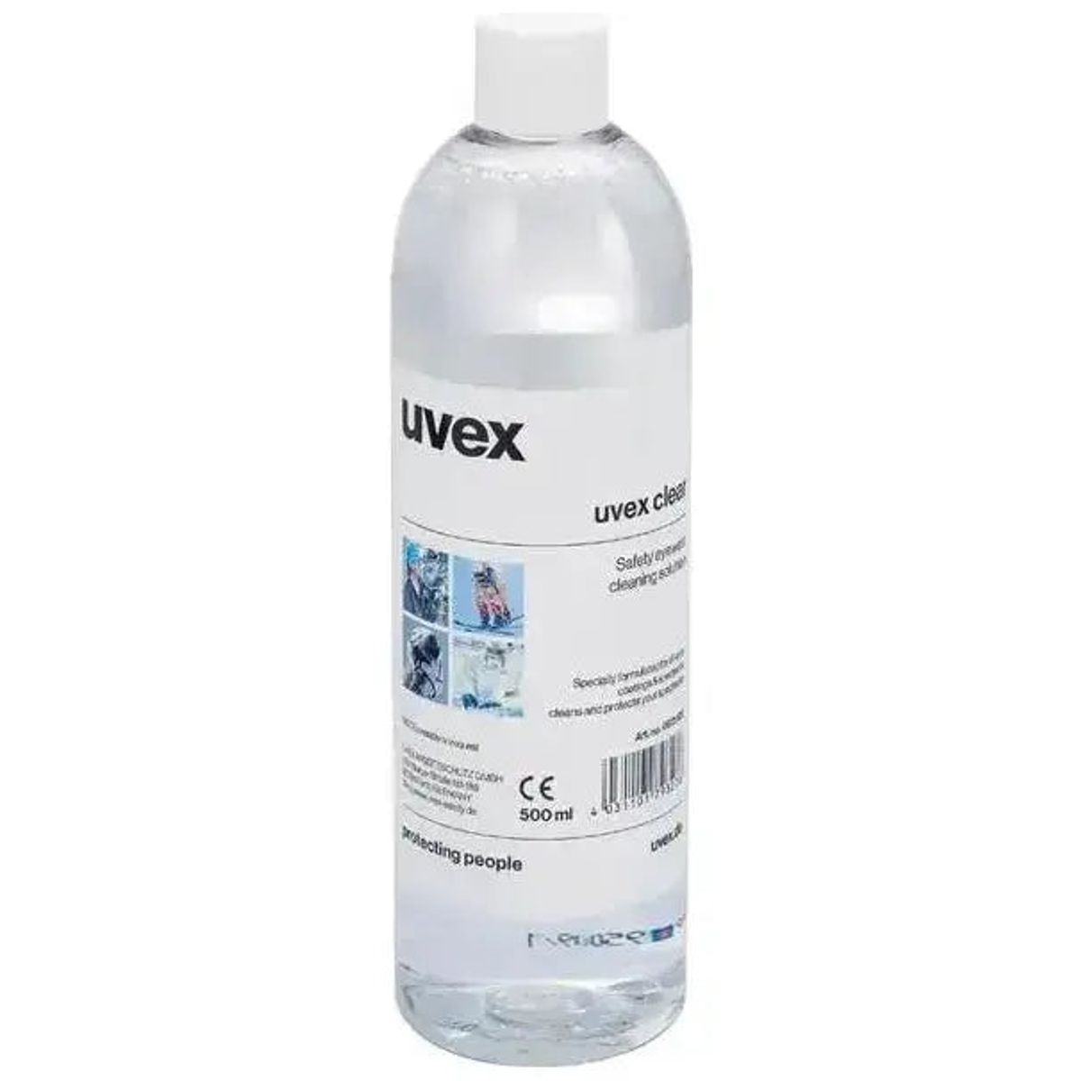 Uvex 500 ml rensevæske til brillerensestation (Uden Pumpe)