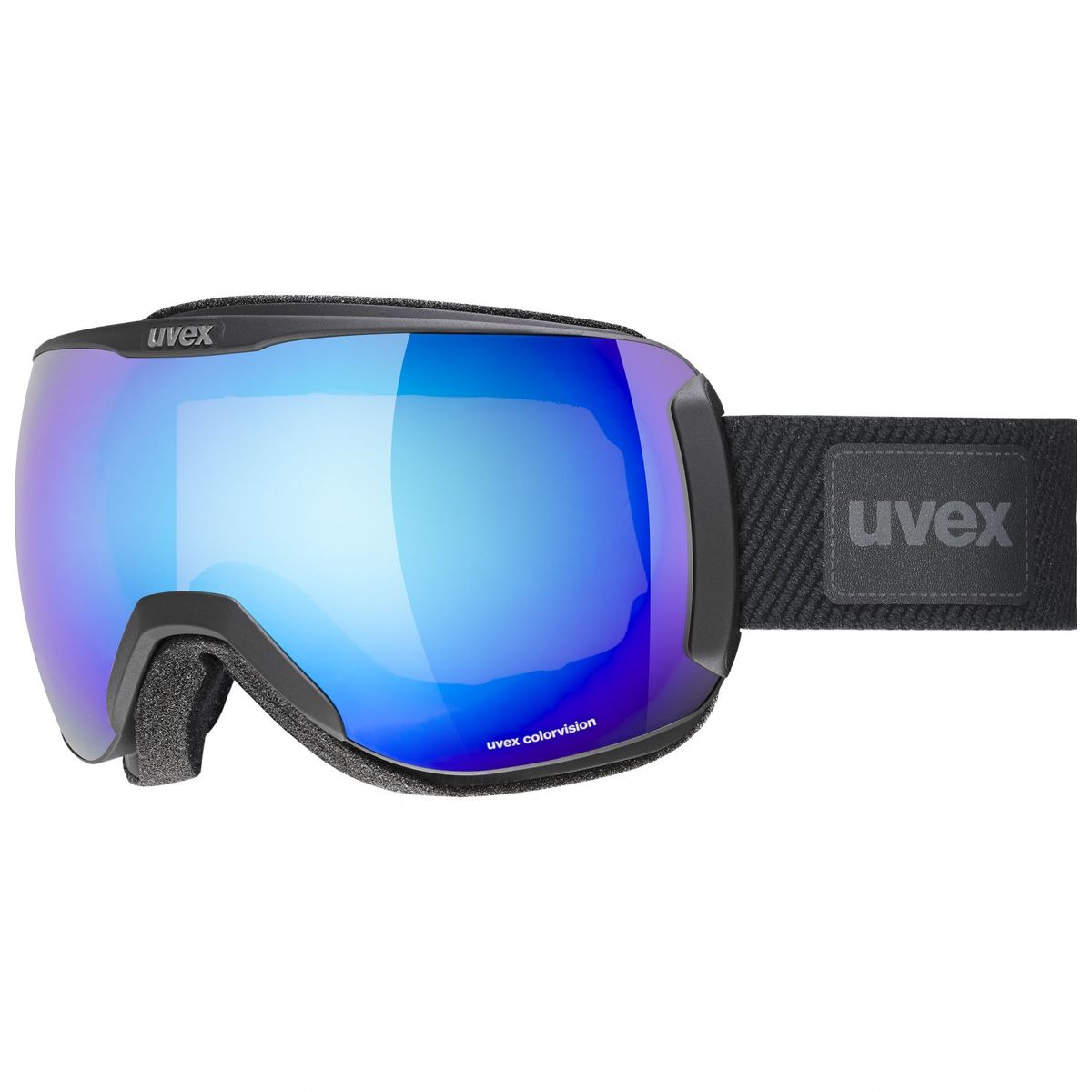 Uvex downhill 2100 CV Planet, skibriller, sort