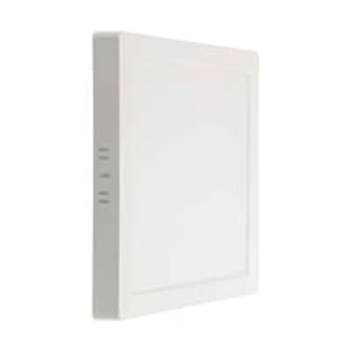 V-Tac 18W LED loftslampe med hvid kant og inkl. lyskilde - 21,4 x 21,4cm, H: 3,1cm, 230V input, 1980lm, RA80