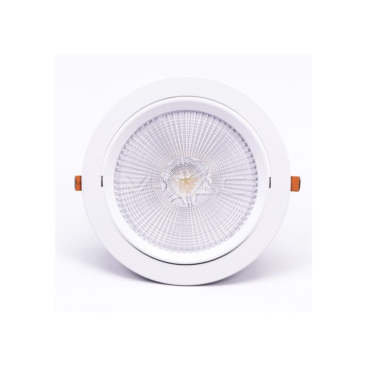 V-Tac 30W LED spotlight - Hul: Ø19,5 cm, Mål: Ø22,5 cm, 3 cm høj, Samsung LED chip, 230V - Dæmpbar : Ikke dæmpbar, Kulør : Neutral