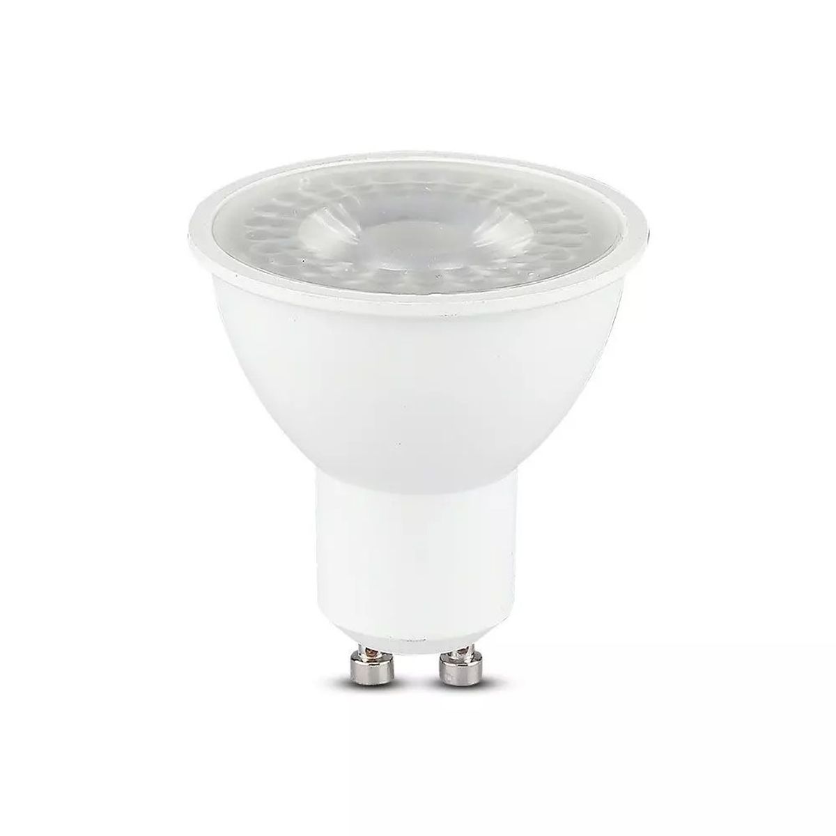 V-Tac 7,5W LED spot - Samsung LED chip, 230V, GU10 - Dæmpbar : Ikke dæmpbar, Kulør : Varm