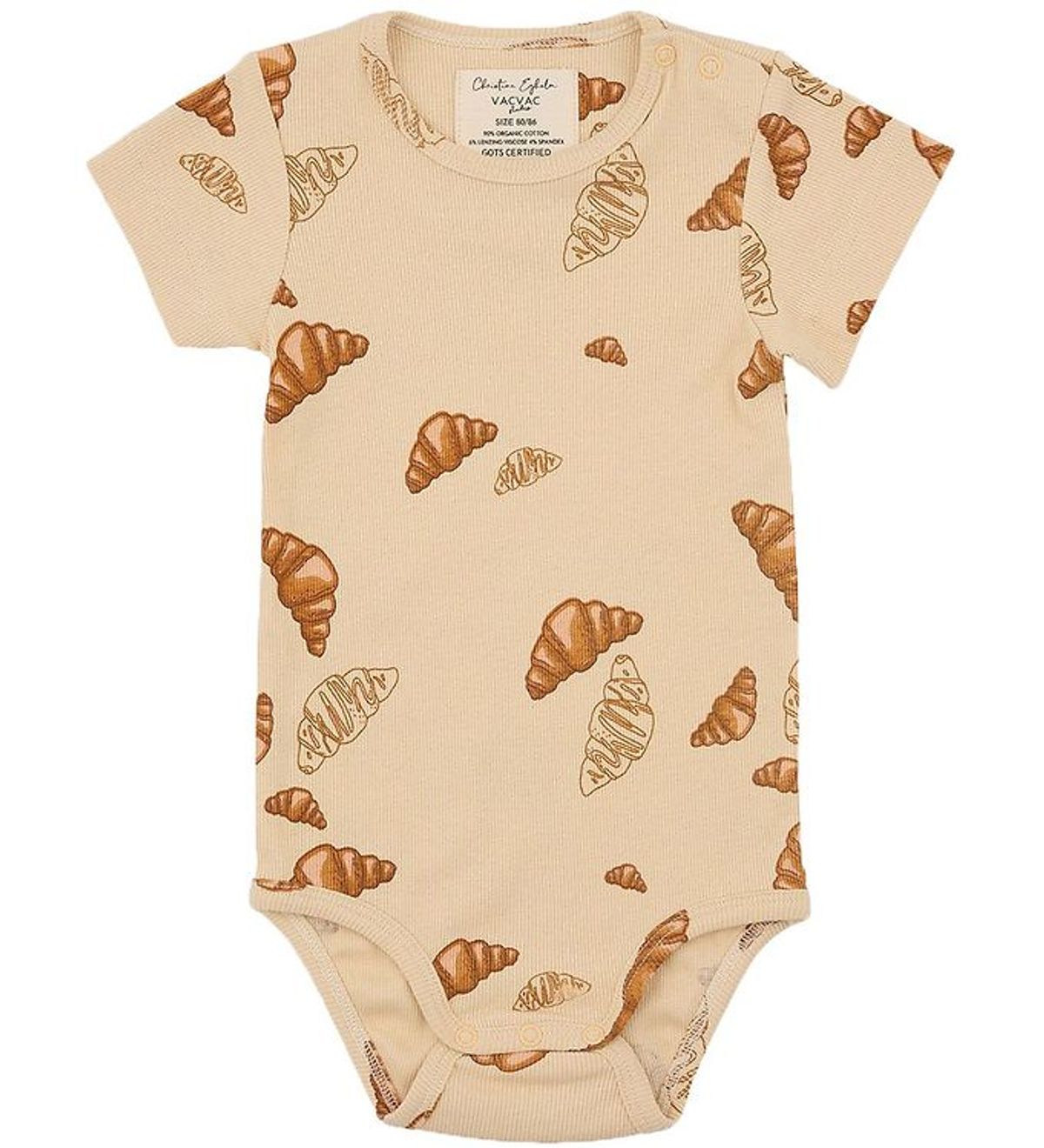 VACVAC Body k/æ - Rib - Kurt - Big Croissant - Beige