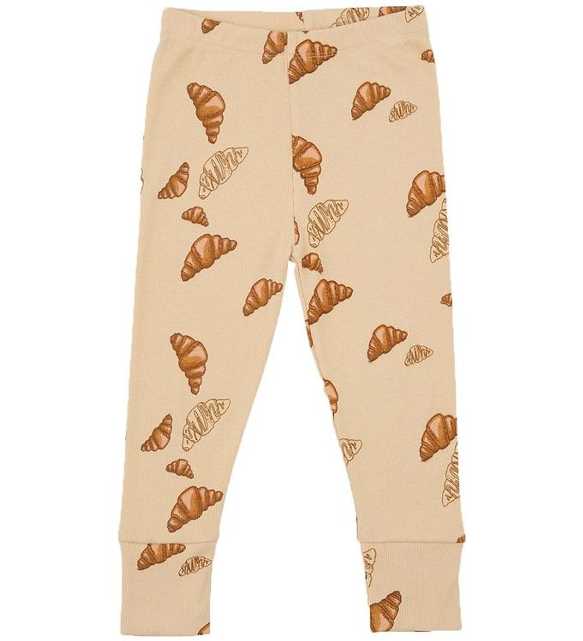 VACVAC Leggings - Carli - Big Croissant - Beige