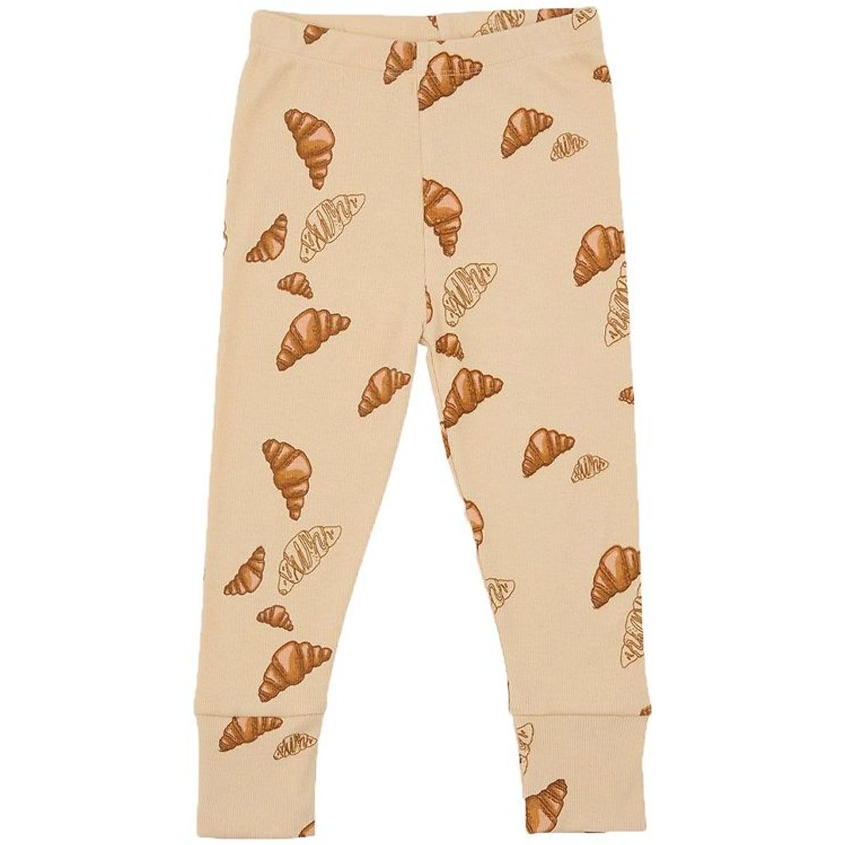 VACVAC Leggings - Carli - Big Croissant - Beige