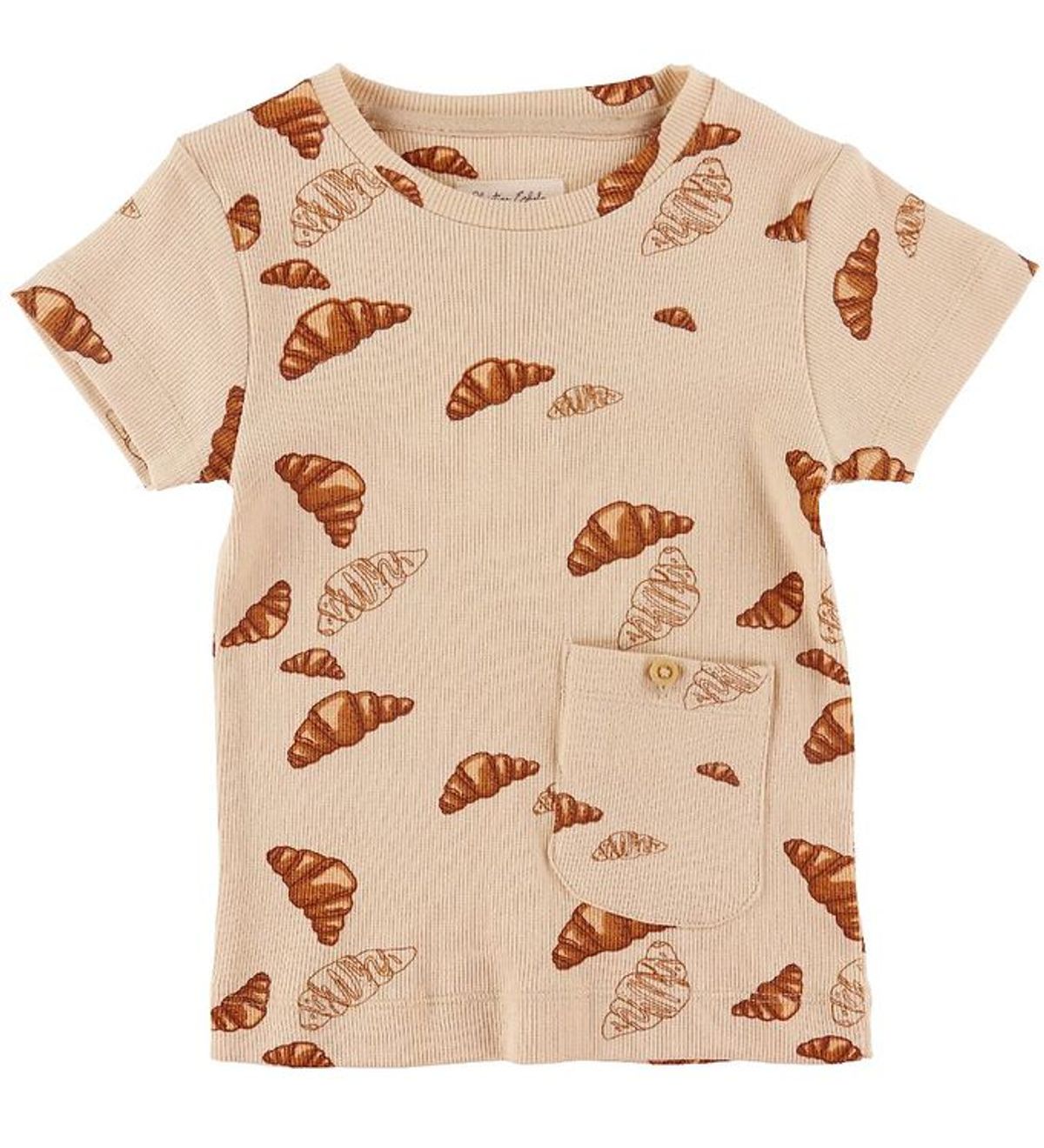 VACVAC T-shirt - Ello - Croissant Big - Beige