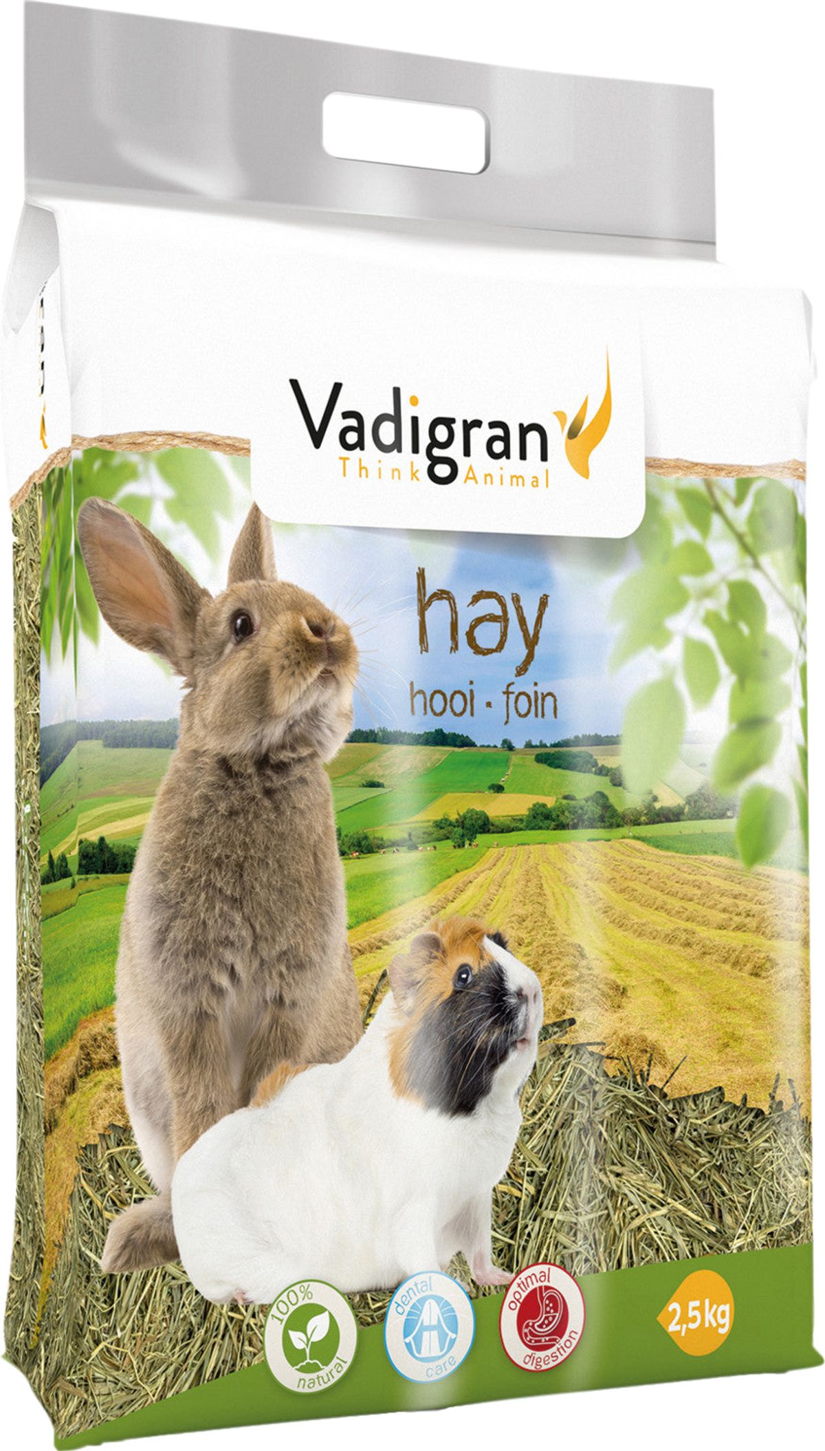 Vadigran - Vadibed Bjerg eng hø - 75l 2,5 kg