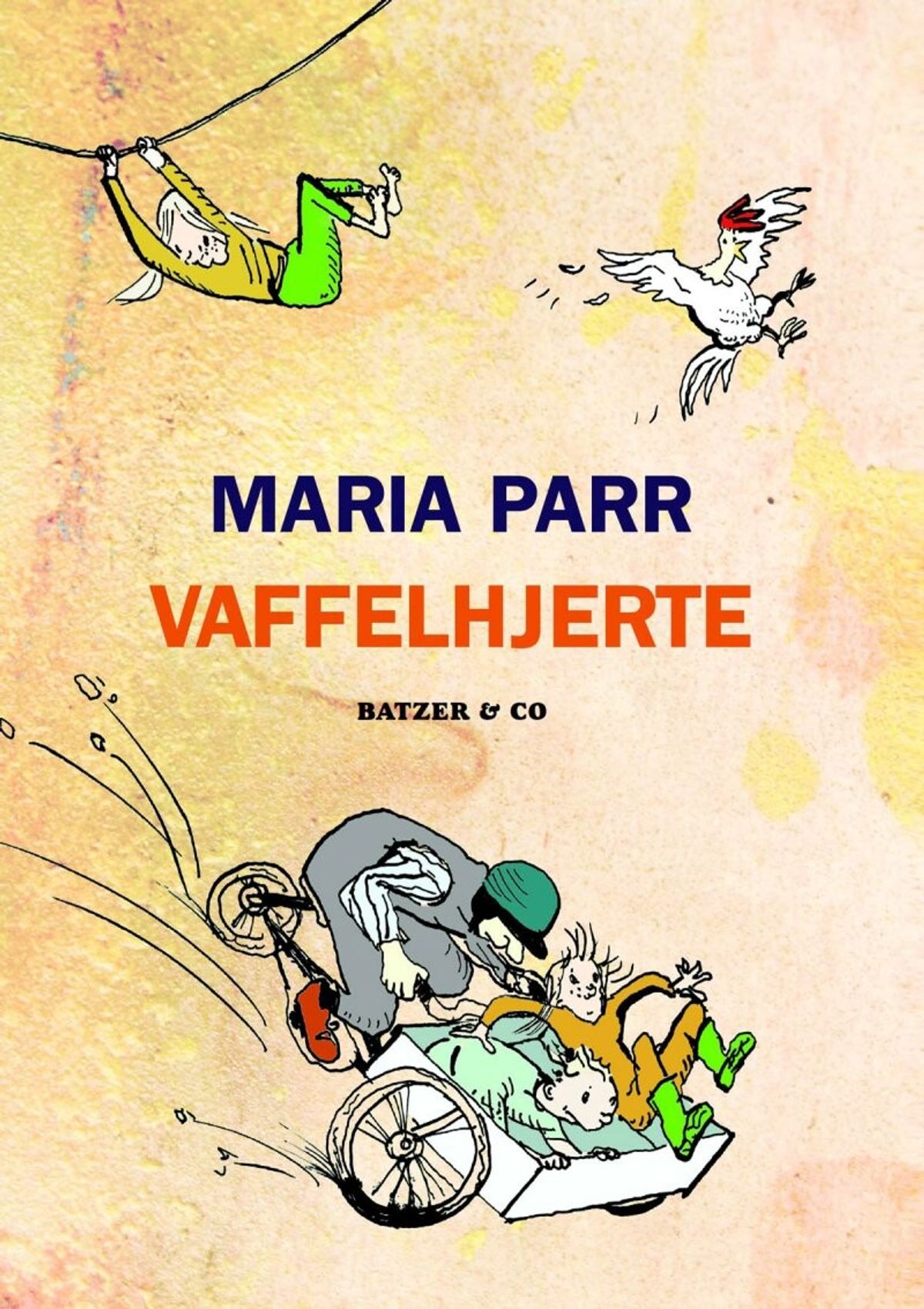 Vaffelhjerte - Maria Parr - Bog