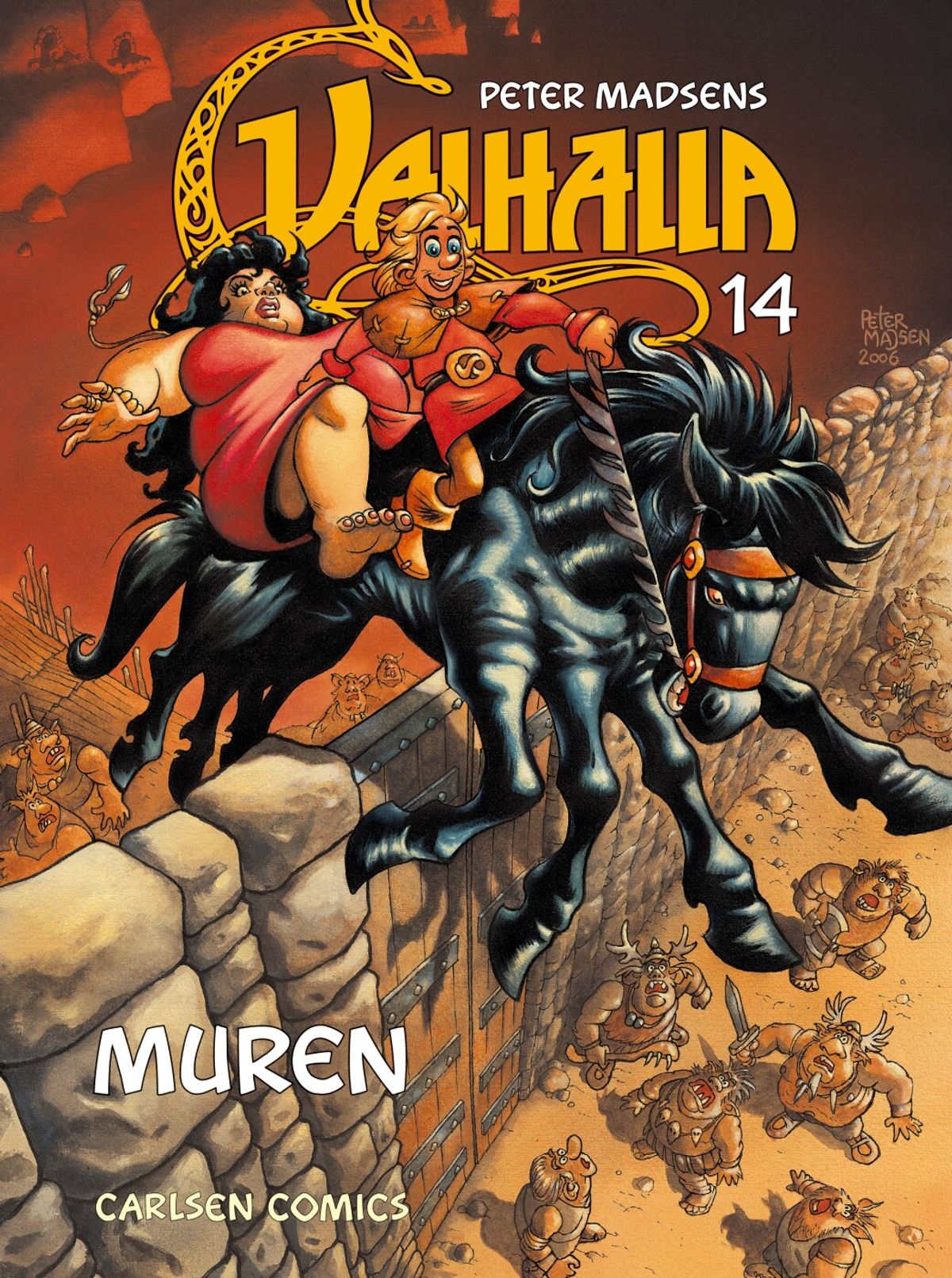 Valhalla 14: Muren - Per Vadmand - Tegneserie