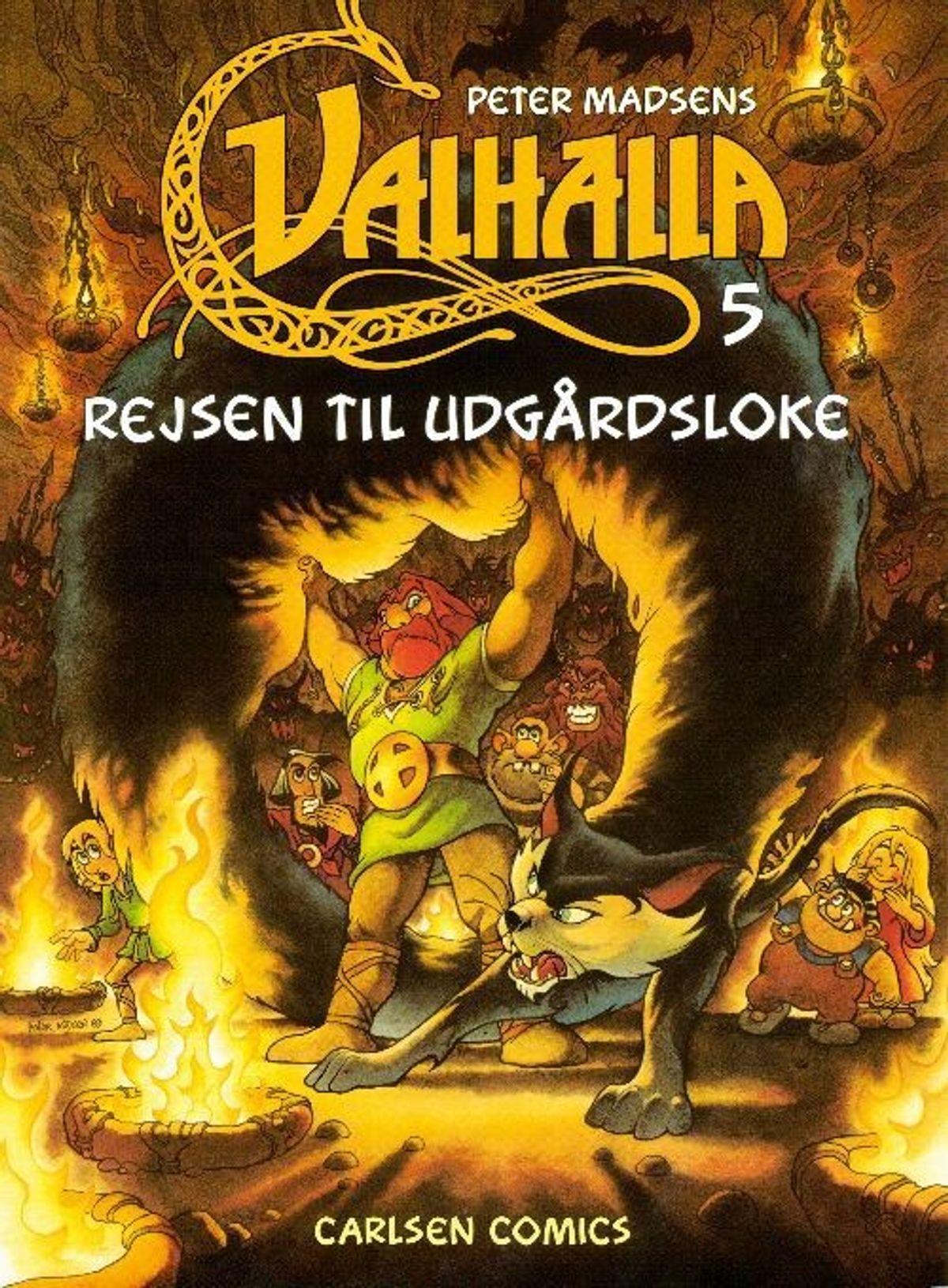 Valhalla 5: Rejsen Til Udgårdsloke - Per Vadmand - Tegneserie