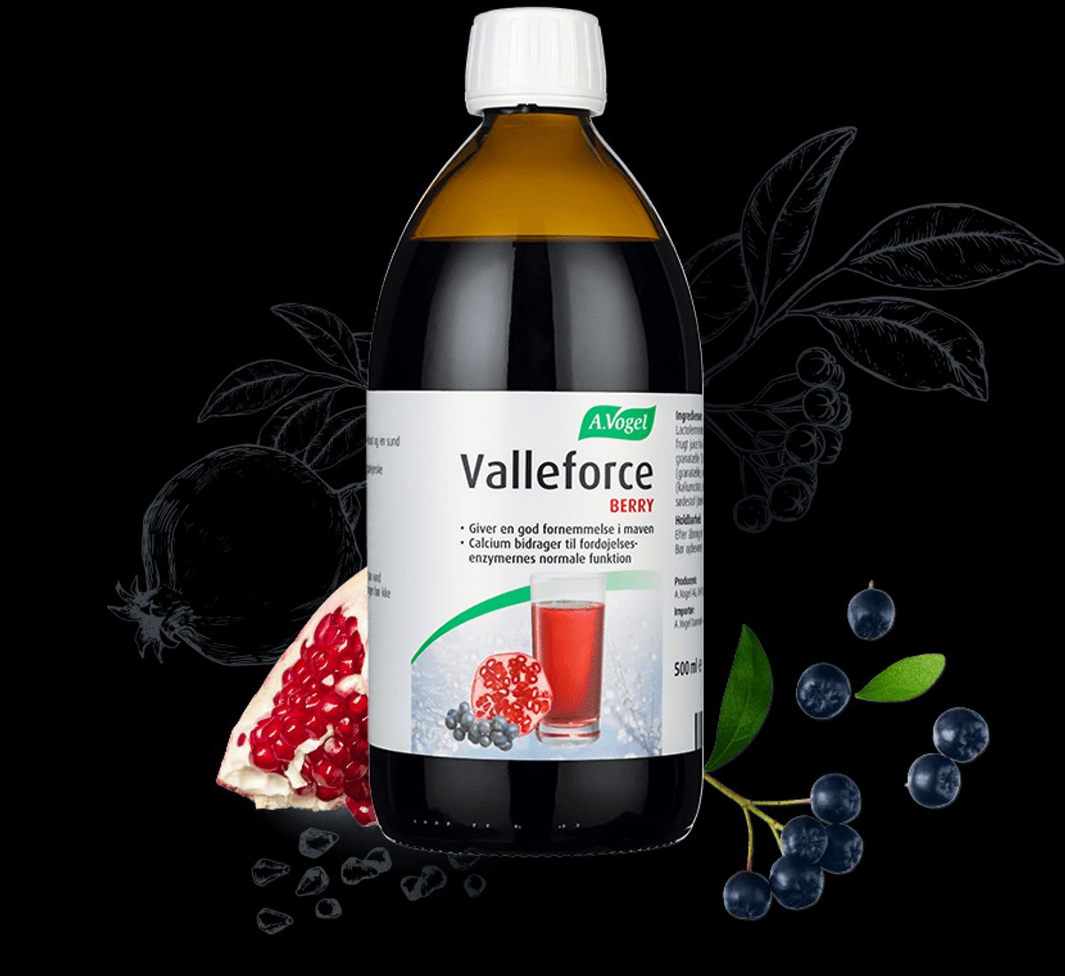 Valleforce Original Berry 500 ml.