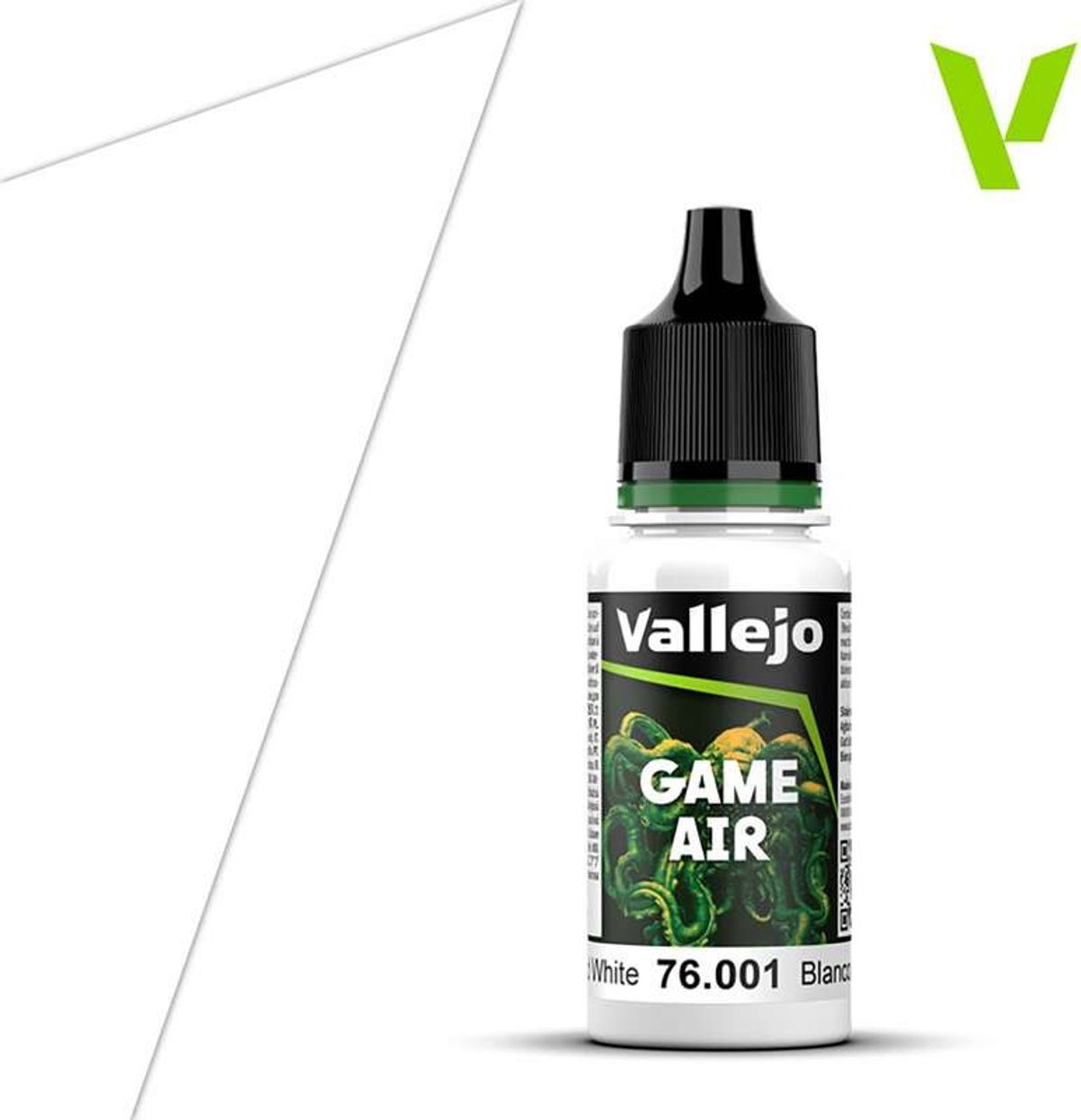 Vallejo - Game Air - Dead White Mat - 18 Ml - 76001