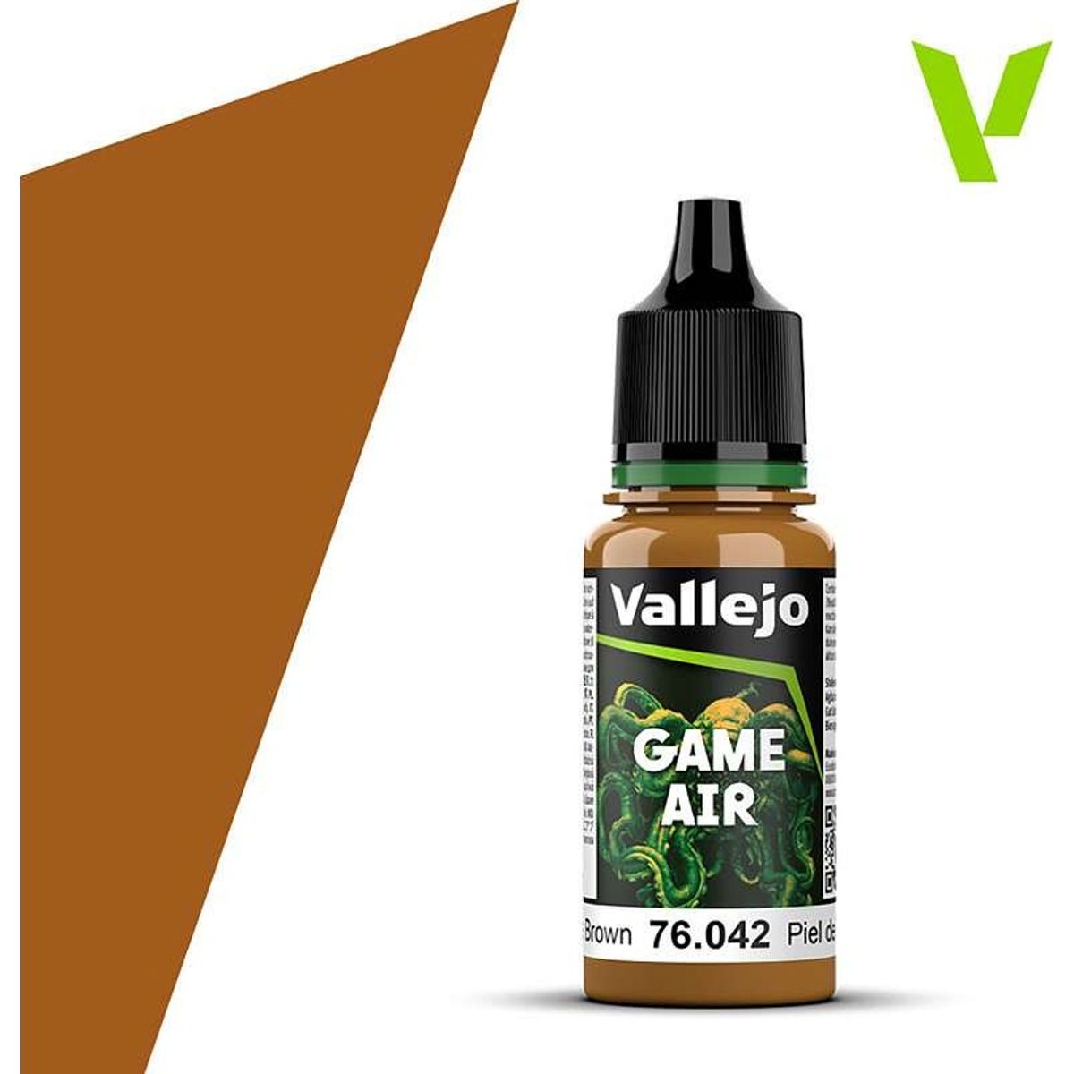 Vallejo - Game Air - Parasite Brown Mat - 18 Ml - 76042