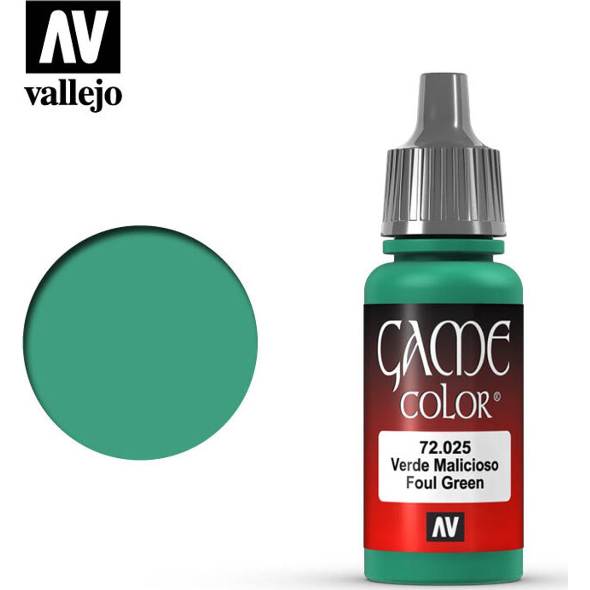 Vallejo - Game Color - Foul Green Mat - 18 Ml - 72025