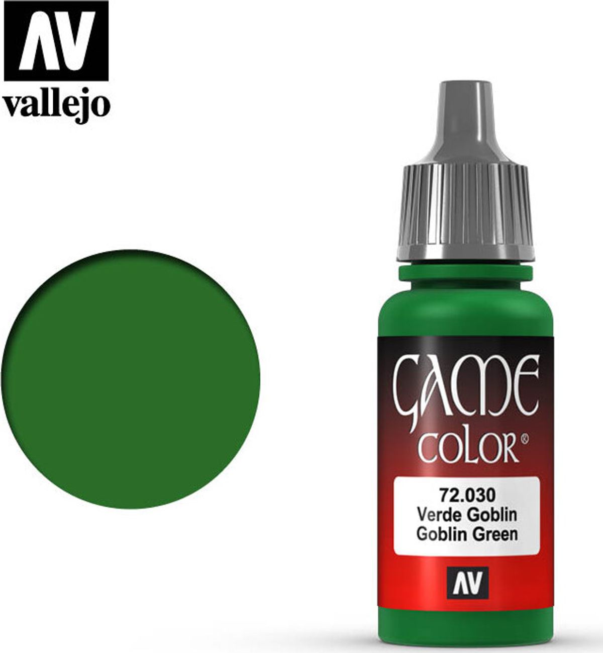 Vallejo - Game Color - Goblin Green Mat - 18 Ml - 72030