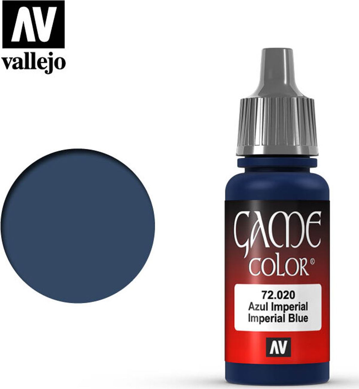 Vallejo - Game Color - Imperial Blue Mat - 18 Ml - 72020